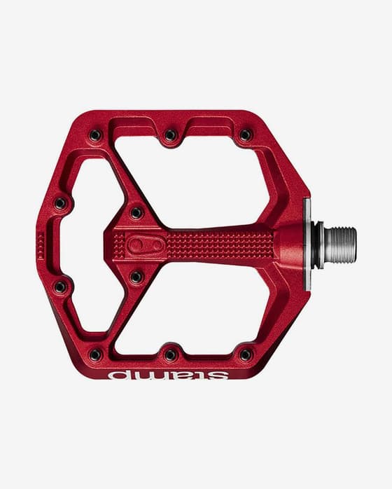 Crankbrothers Stamp Lille platform pedaler rød