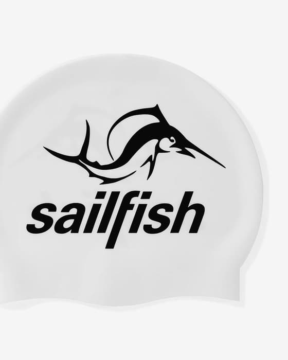 Gorro de natación Sailfish Silicon Cap blanco