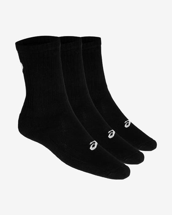 ASICS Crew black socks (3 pairs)