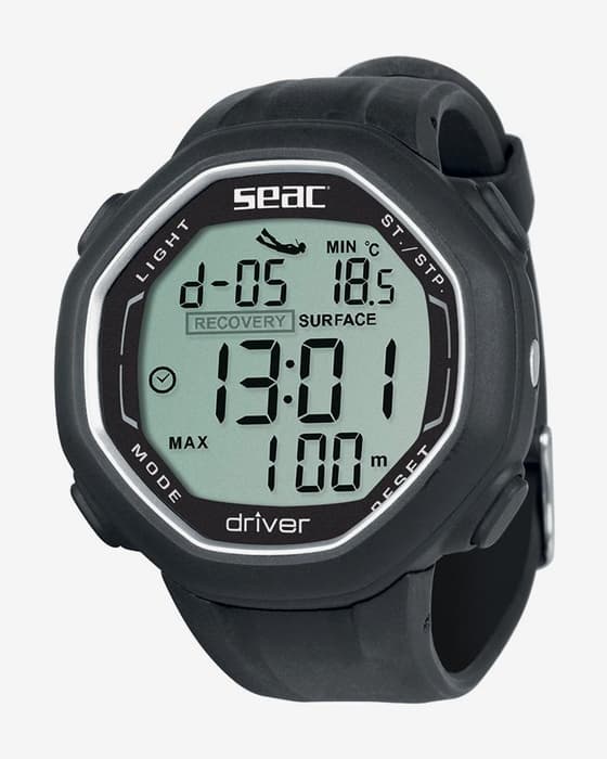 Reloj de actividad Seac Driver negro