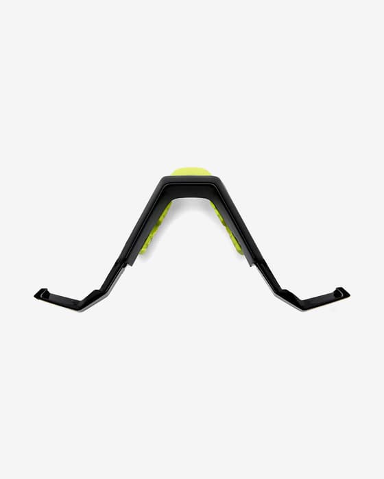 Puente nasal de recambio 100% Speedcraft / S3 negro mate
