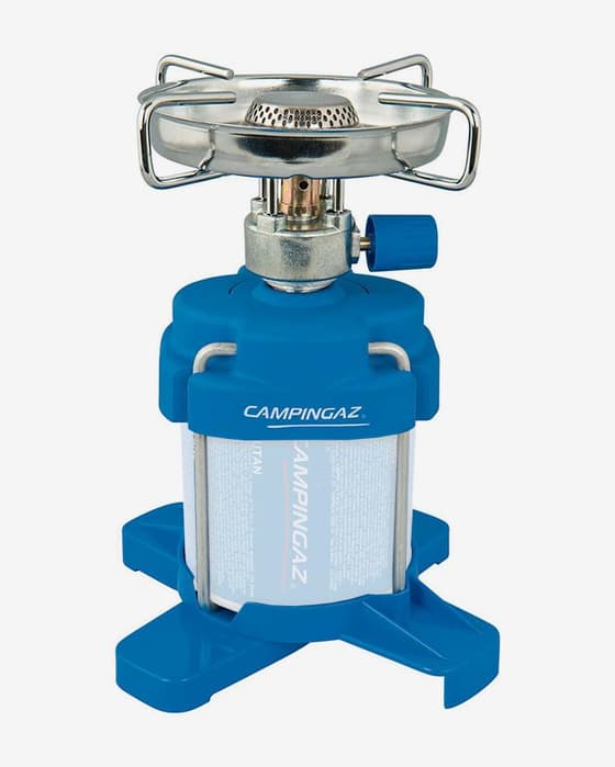 Cocina portátil + base Campingaz Bleuet 206 Plus para C-206 azul