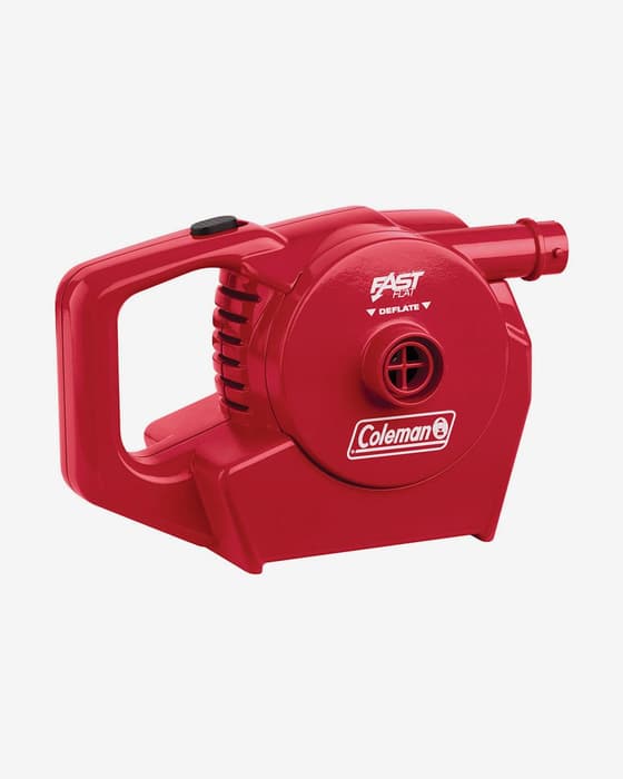 Inflador eléctrico Coleman Rechargeable 12V 230V QuickPump EU rojo