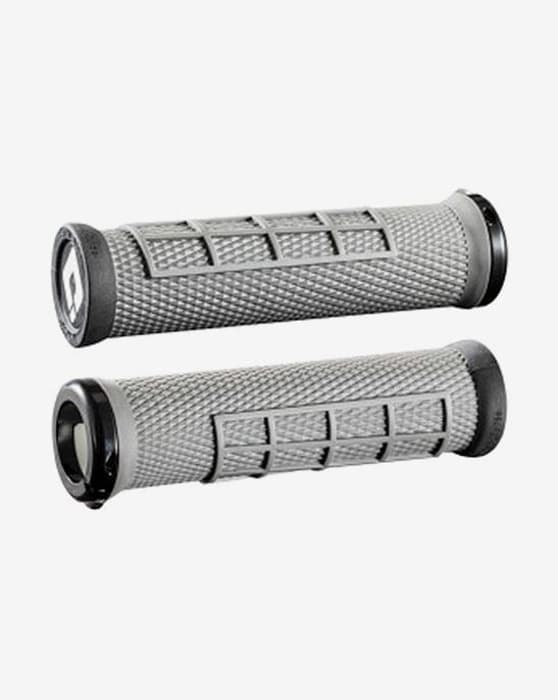 Puños ODI Elite Flow Lock-On gris