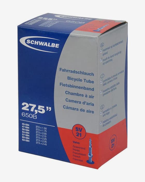 Schwalbe CV buis 27.5x1.50-2.40 Presta ventiel