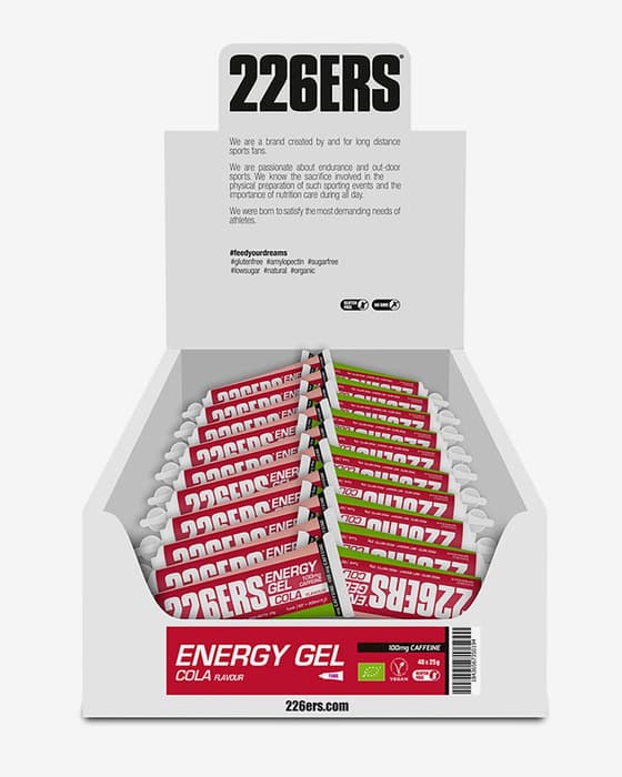 226ERS Bio Energy Caffeine Energy Gel Cola Flavour 25 g (40 units)