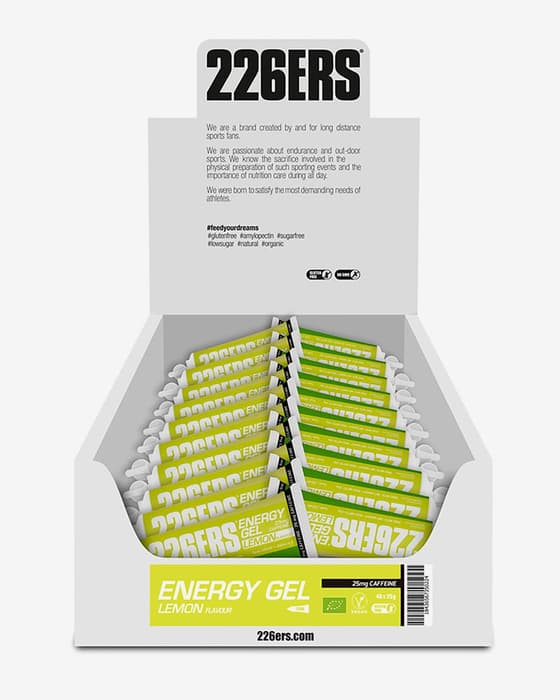 226ERS Bio Energy Caffeine Energy Gel Lemon Flavour 25 g (40 units)