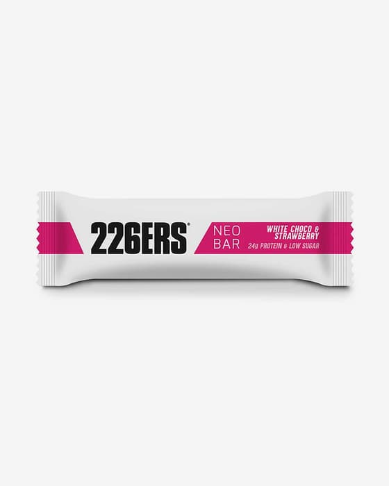 Barra proteica 226ERS Neo Bar 46% Protein sabor chocolate branco e morango 50g (1 unidade)