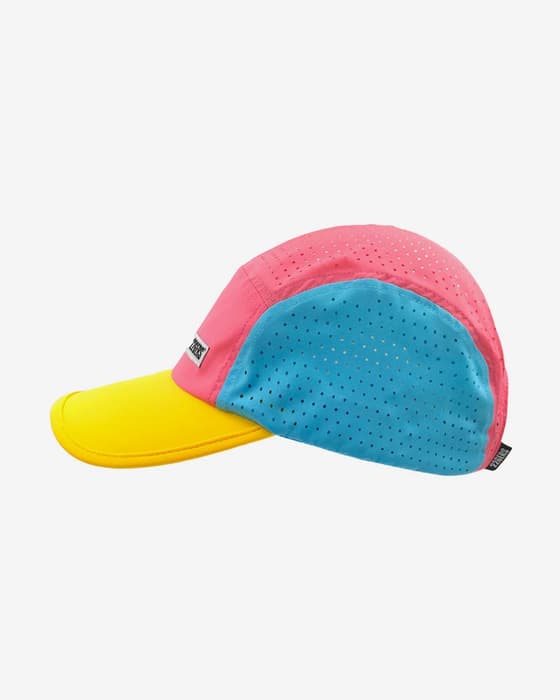 Gorra 226ERS Color Block rosa claro azul amarillo