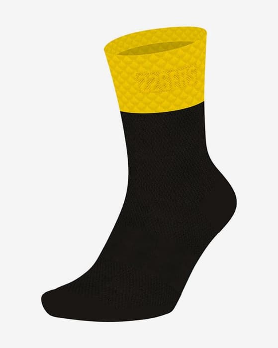 Calcetines 226ERS Color Block amarillo oscuro negro