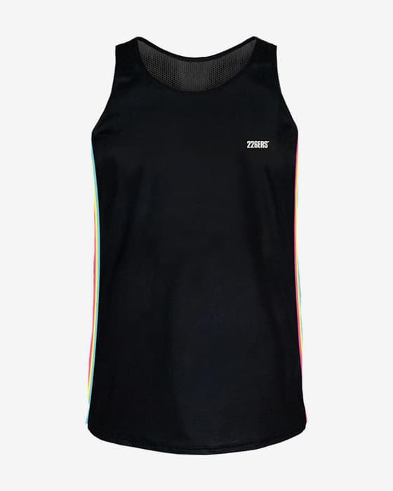 Camiseta 226ERS Flag sin mangas negro absoluto rojo