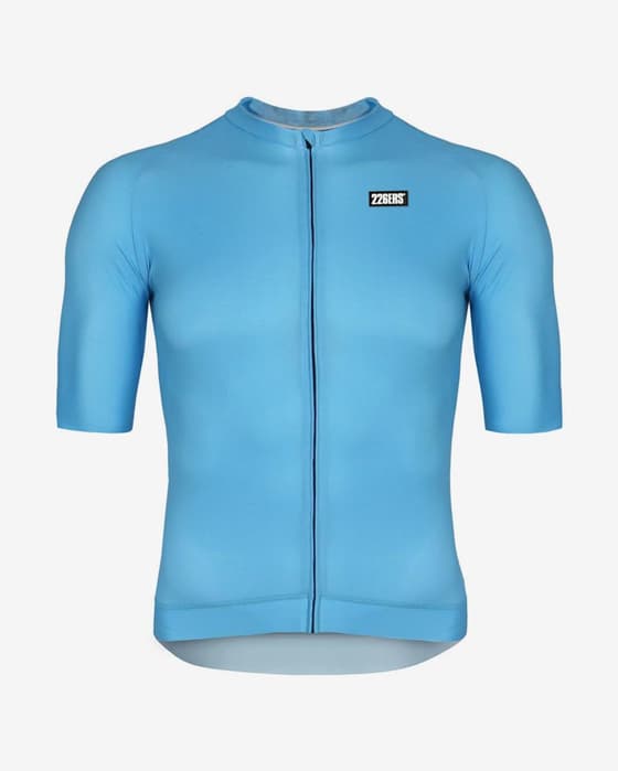 Maillot 226ERS Color Block manches courtes bleu ciel