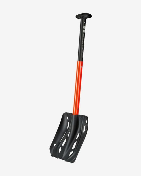 Pá para avalancha Mammut Alugator Light laranja e preto