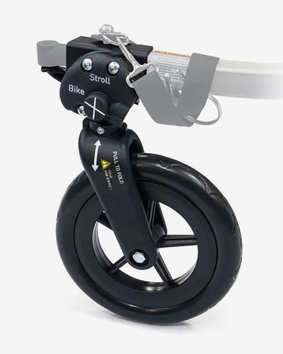 Burley kinderwagenwielset met één wiel