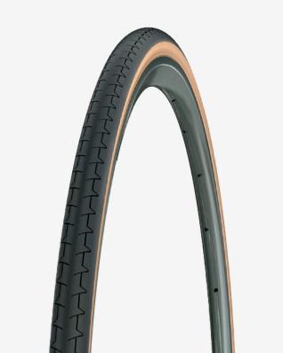 Cubierta Michelin Dynamic Classic 700x28 translúcido negro