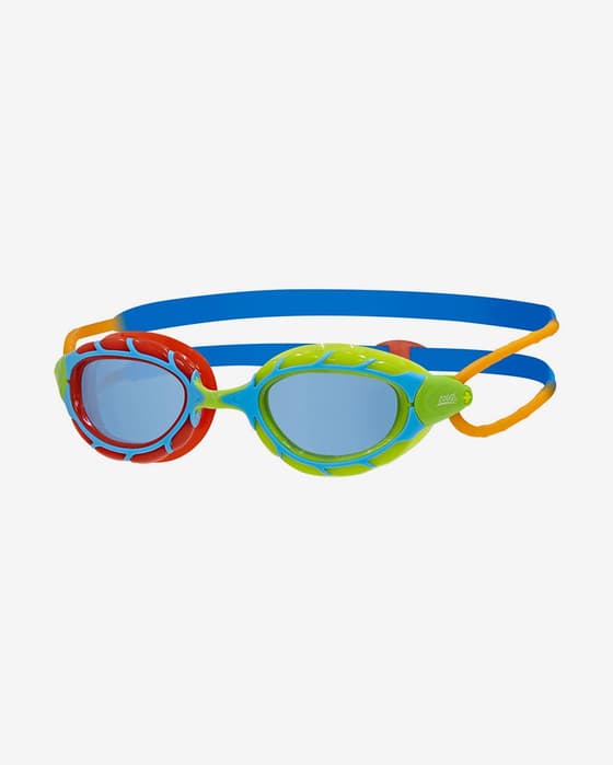 Gafas de natación Zoggs Predator rojo verde azul junior