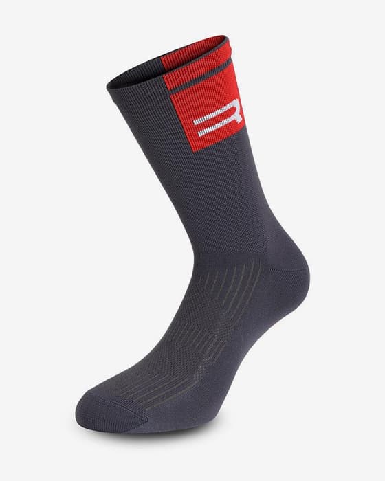 Calcetines Finisseur Band gris rojo