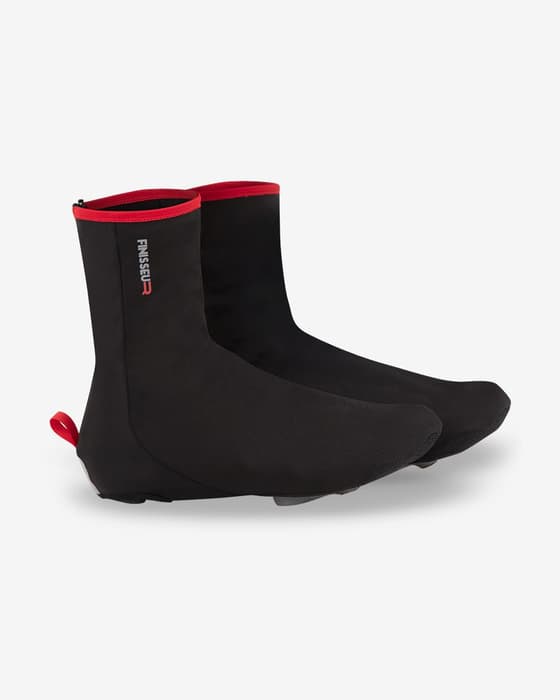 Cubrezapatillas Finisseur Windblock negro rojo