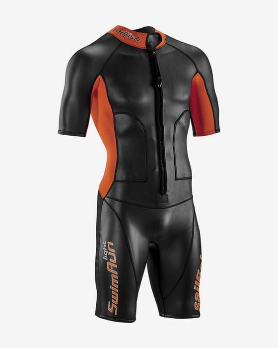 Traje neopreno Sailfish SwimRun Light negro rojo