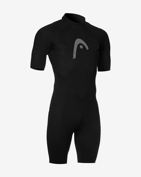 Traje neopreno Head Multix VS manga corta negro verde