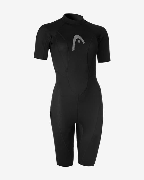 Traje neopreno Head Multix VS manga corta negro rosa mujer