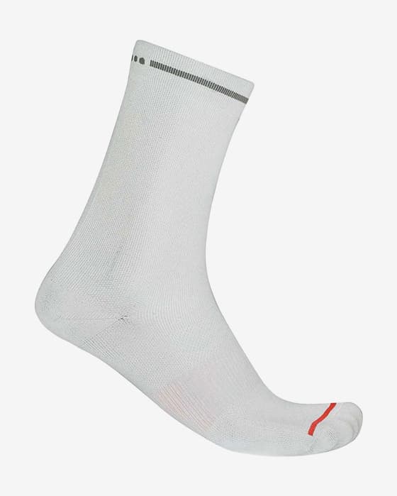 Calcetines Castelli Premio Evo 18 blanco