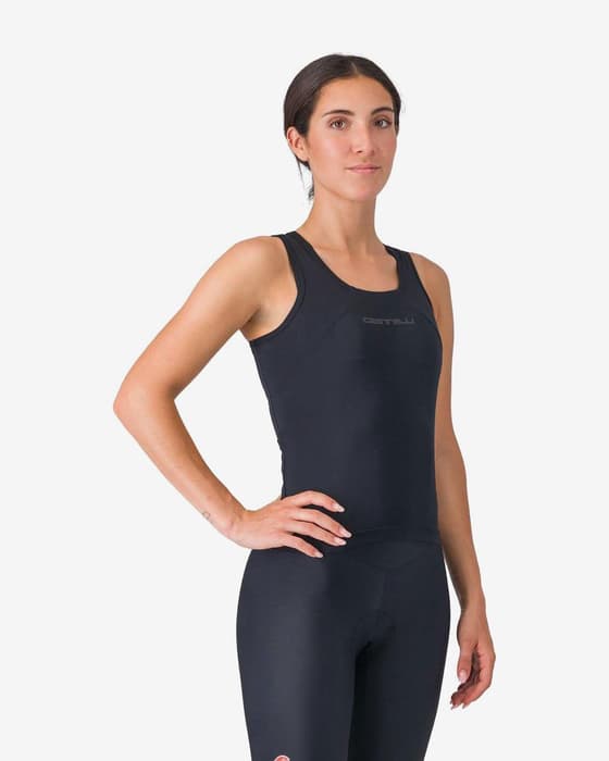 Maillot Castelli Sole bretelles noir femme