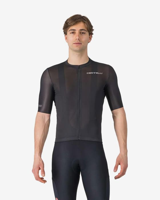 Maillot Castelli Unlimited Entrata 3 manche courte noir