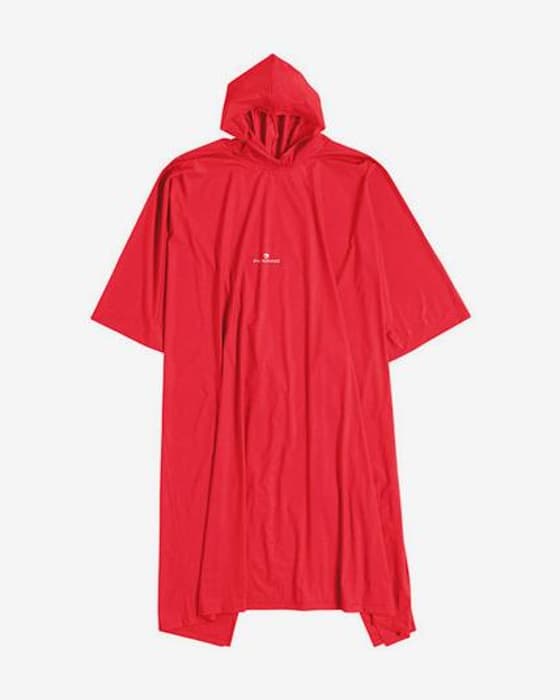 Poncho impermeable Ferrino Junior rojo