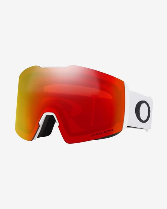 Oakley Fall Line L Skibrille matte white mit Gläsern Prizm Snow Torch Iridium