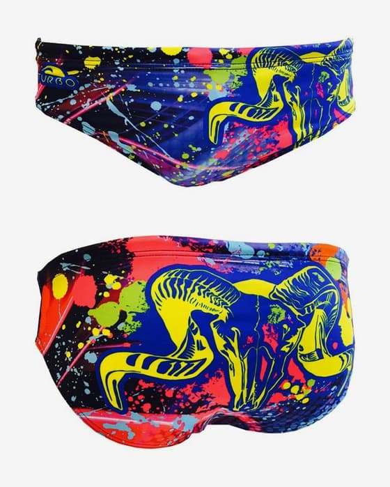 Maillot de bain de water-polo Turbo Ram bleu
