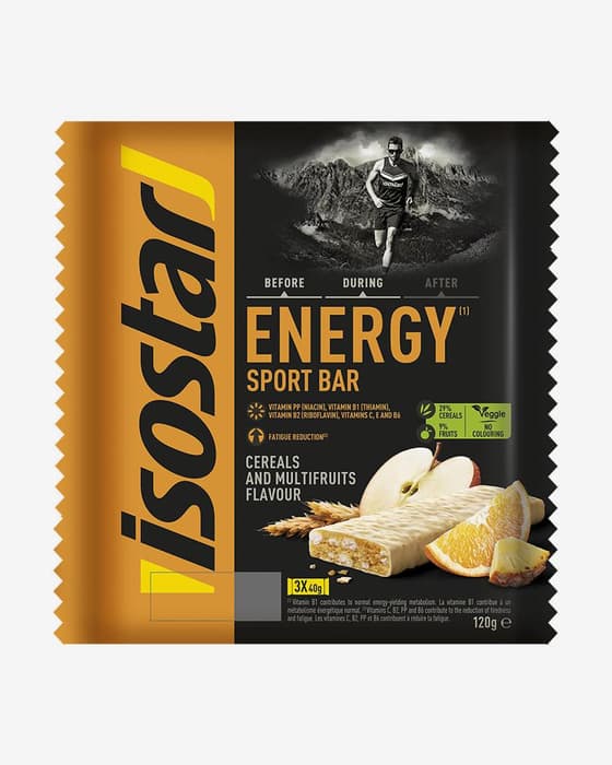 Barritas Isostar High Energy multifrutas 3x40 g