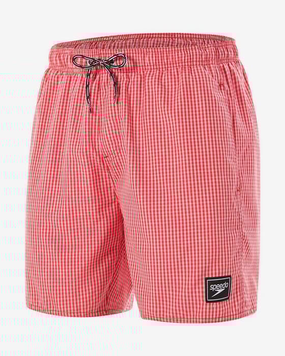Maillot de bain Speedo Stripe Leisure 16 rouge blanc