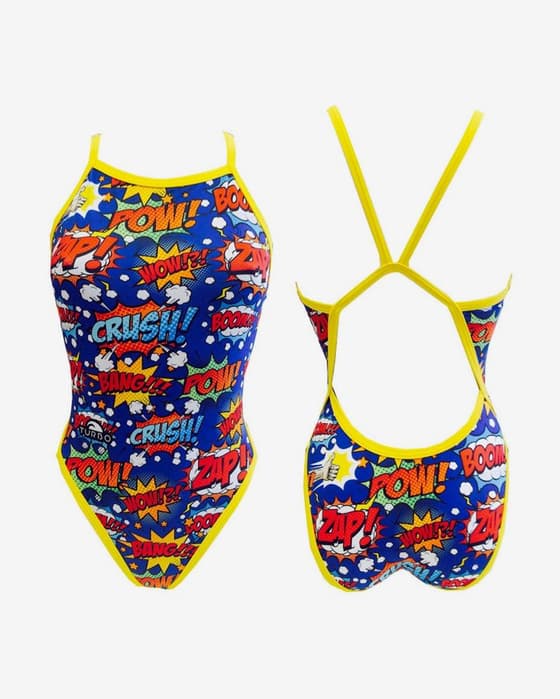 Maillot de bain Turbo Boom bleu femme