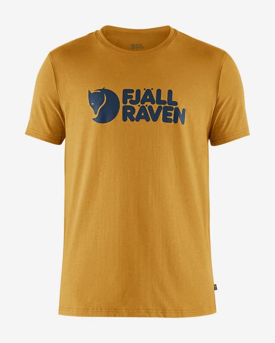 Fjällräven Logo Short Sleeve T-Shirt Brown
