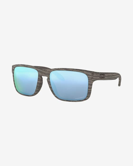 Gafas Oakley Holbrook Woodgrain con lentes polarizadas lentes polarizadas Prizm Deep Water
