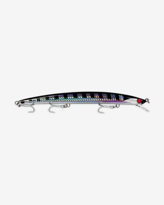 Señuelo artificial Akami Wild 18 cm 28 g negro gris