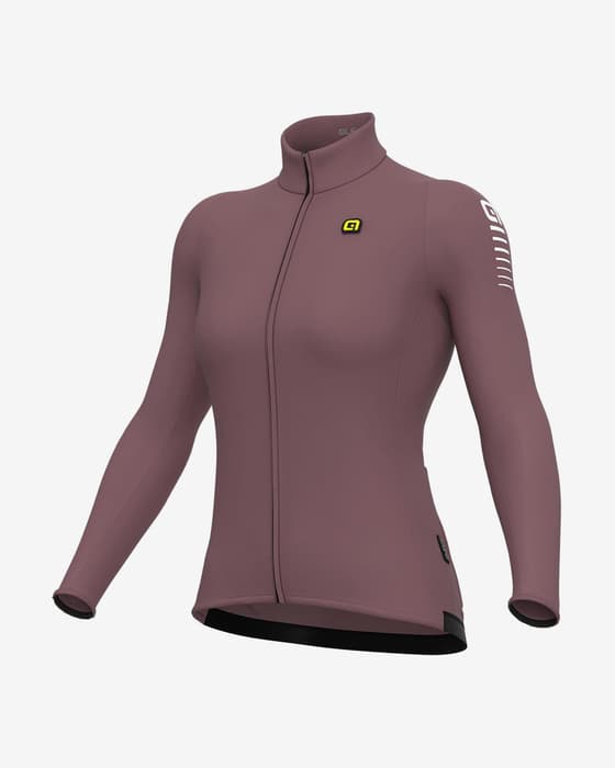 Maillot Alé R-EV1 Warm Race manches longues violet femme