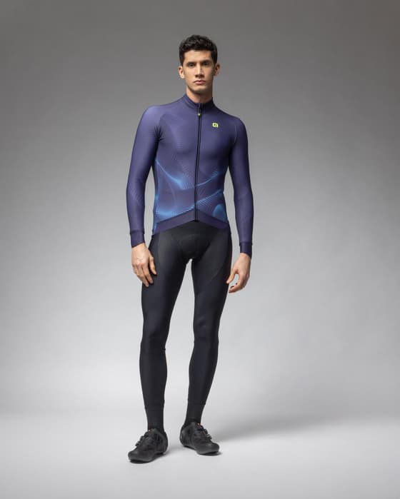 Maillot Alé Pragma Cosmic manga larga azulado multicolor