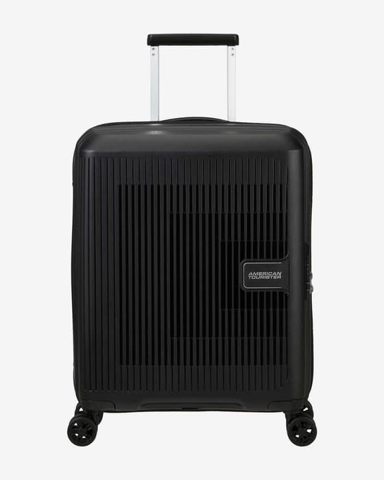 Maleta American Tourister Aerostep Spinner 36L negro puro