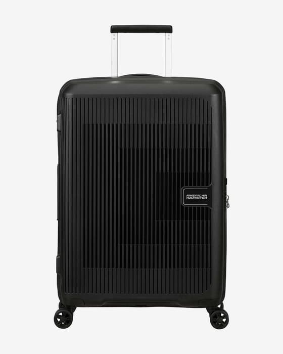 Maleta American Tourister Aerostep Spinner 67L negro puro