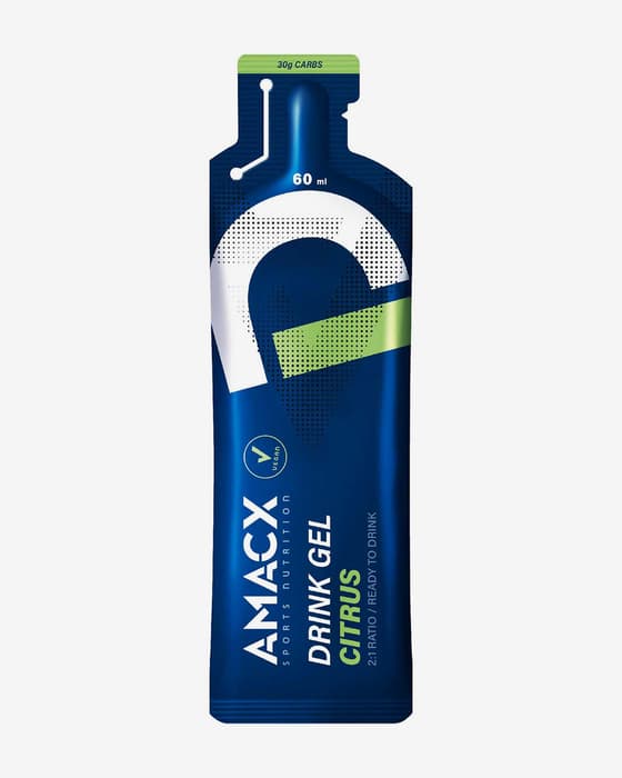 Gel energético Amacx Drink Gel sabor cítrico 60 ml (12 unidades)