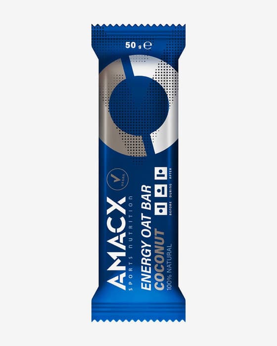 Barretta energetica Amacx Energy Oat Bar gusto cocco (12 unità)