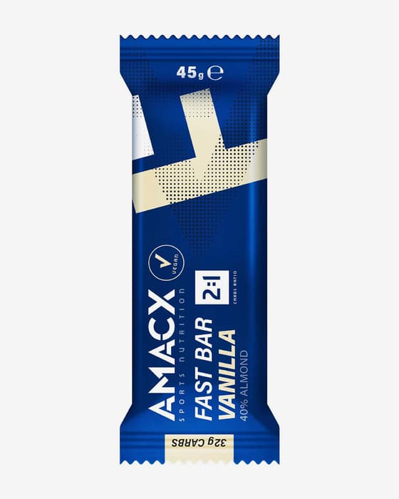 Energy bar Amacx Fast Bar vanilla flavour (12 units)