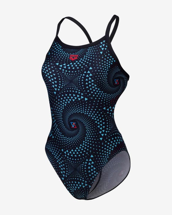 Maillot de bain Arena Fireflow One Piece noir bleu femme