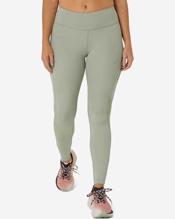 Malla larga ASICS Icon Performance verde claro mujer