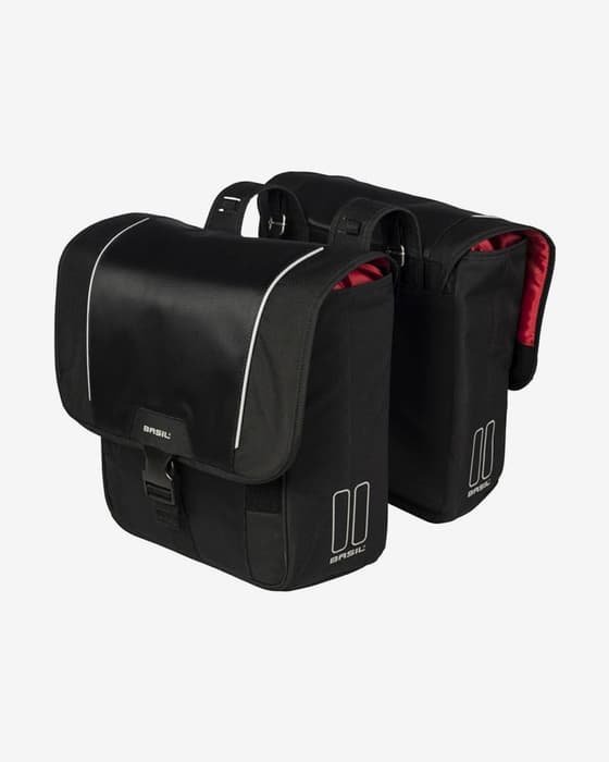 Alforja trasera doble Basil Sport Design negro