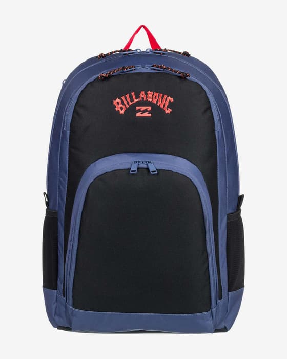 Mochila Billabong Command 29L azul marino rojo