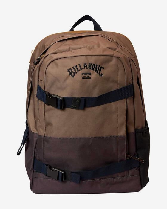 Mochila Billabong Command Stash 26L marrón negro