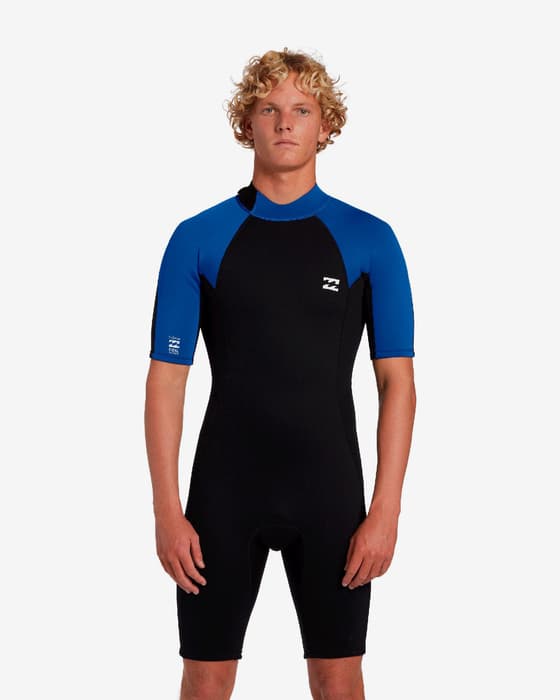 Traje neopreno corto Billabong Foil 2 mm negro azul